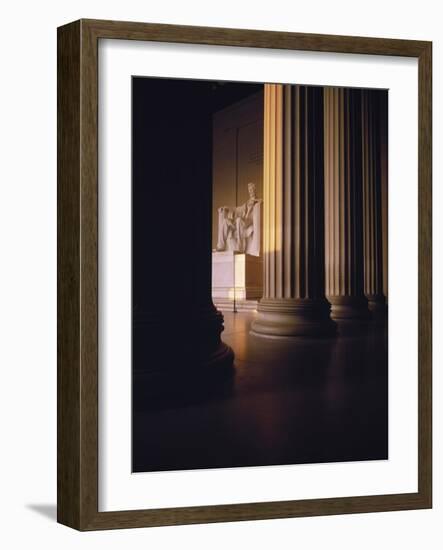 The Lincoln Memorial in the Morning Light, Washington Dc-null-Framed Photographic Print