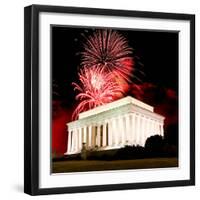 The Lincoln Memorial in Washington Dc-Gary718-Framed Premium Photographic Print