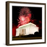 The Lincoln Memorial in Washington Dc-Gary718-Framed Photographic Print
