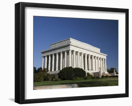 The Lincoln Memorial, Washington D.C., United States of America, North America-Mark Chivers-Framed Photographic Print