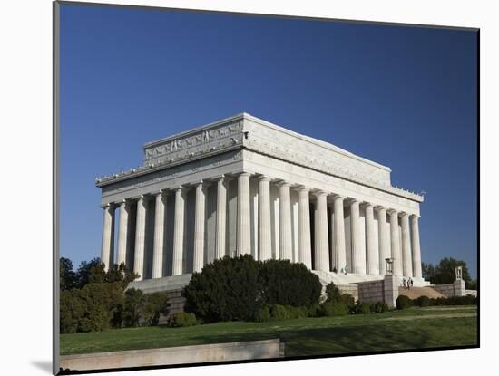 The Lincoln Memorial, Washington D.C., United States of America, North America-Mark Chivers-Mounted Photographic Print