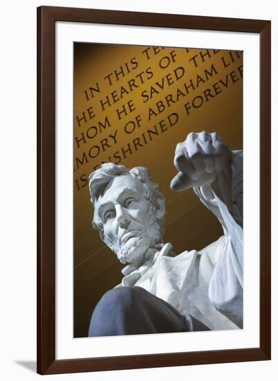 The Lincoln Memorial, Washington Dc.-Jon Hicks-Framed Premium Photographic Print