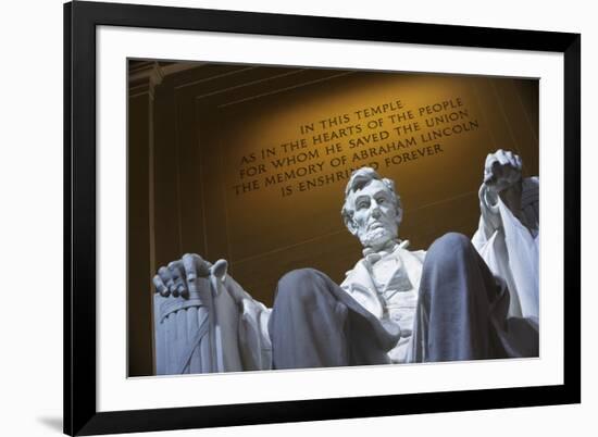 The Lincoln Memorial, Washington Dc.-Jon Hicks-Framed Photographic Print