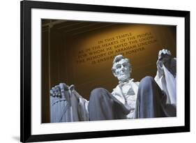 The Lincoln Memorial, Washington Dc.-Jon Hicks-Framed Photographic Print