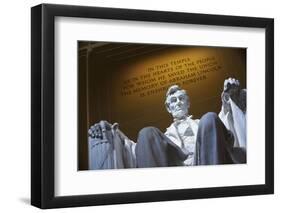 The Lincoln Memorial, Washington Dc.-Jon Hicks-Framed Photographic Print