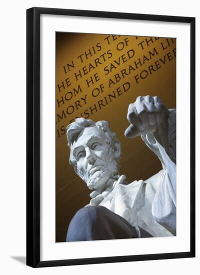 The Lincoln Memorial, Washington Dc.-Jon Hicks-Framed Photographic Print