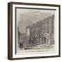 The Lincoln's-Inn-Fields Theatre, in Portugal-Street-null-Framed Giclee Print