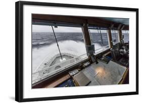 The Lindblad Expeditions Ship National Geographic Explorer in English Strait-Michael Nolan-Framed Photographic Print