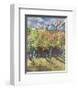 The Lindens of Poissy, 1882-Claude Monet-Framed Art Print