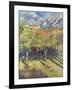 The Lindens of Poissy, 1882-Claude Monet-Framed Art Print