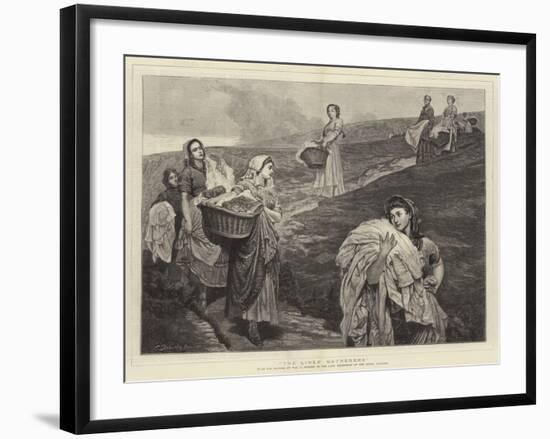 The Linen Gatherers-Valentine Cameron Prinsep-Framed Giclee Print