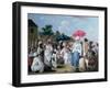 The Linen Market, Santo Domingo-Agostino Brunias-Framed Giclee Print