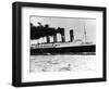 The Liner Lusitania was Torpedoed off the Old Head of Kinsale Ireland on 7th May 1915-null-Framed Photographic Print