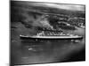 The Liner Queen Mary on Her Maiden Voyage-null-Mounted Premium Photographic Print
