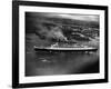 The Liner Queen Mary on Her Maiden Voyage-null-Framed Photographic Print