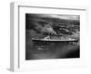 The Liner Queen Mary on Her Maiden Voyage-null-Framed Photographic Print