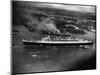 The Liner Queen Mary on Her Maiden Voyage-null-Mounted Photographic Print