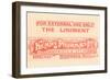 The Liniment-null-Framed Art Print