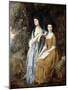 The Linley Sisters (Mrs. Sheridan and Mrs. Tickell) 1771/72-Thomas Gainsborough-Mounted Giclee Print