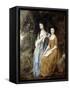 The Linley Sisters (Mrs. Sheridan and Mrs. Tickell) 1771/72-Thomas Gainsborough-Framed Stretched Canvas