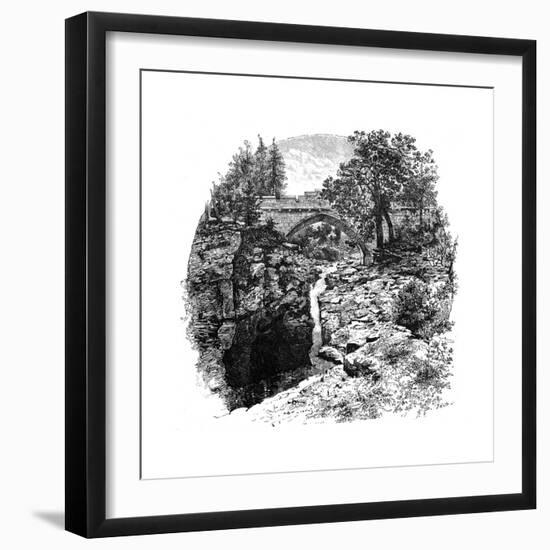 The Linn of Dee, Aberdeenshire, Scotland, 1900-GW and Company Wilson-Framed Giclee Print