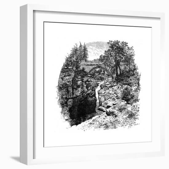 The Linn of Dee, Aberdeenshire, Scotland, 1900-GW and Company Wilson-Framed Giclee Print