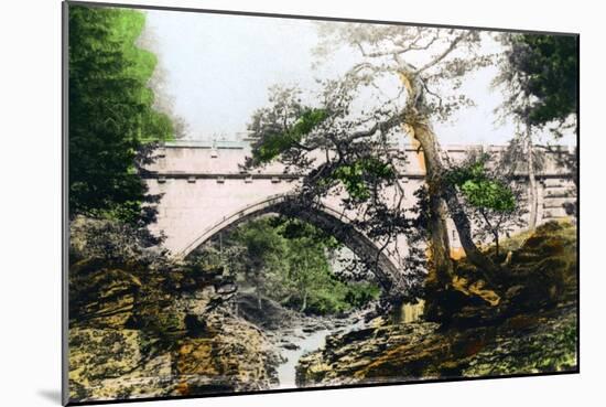 The Linn of Dee, Braemar, Aberdeenshire, 1926-null-Mounted Giclee Print