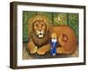 The Lion and Albert, 2001-Frances Broomfield-Framed Giclee Print