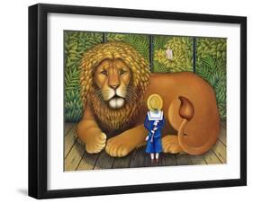 The Lion and Albert, 2001-Frances Broomfield-Framed Giclee Print