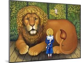 The Lion and Albert, 2001-Frances Broomfield-Mounted Giclee Print