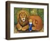 The Lion and Albert, 2001-Frances Broomfield-Framed Giclee Print