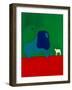 The lion and the lamb,1998,(oil on linen)-Cristina Rodriguez-Framed Premium Giclee Print