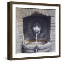 The Lion and the Mouse-Tim Hayward-Framed Giclee Print