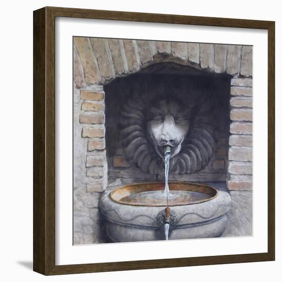 The Lion and the Mouse-Tim Hayward-Framed Giclee Print