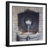 The Lion and the Mouse-Tim Hayward-Framed Giclee Print