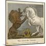 The Lion and the Unicorn were Fighting for the Crown-null-Mounted Art Print