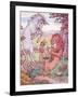 The Lion and the Unicorn-Leonard Leslie Brooke-Framed Giclee Print