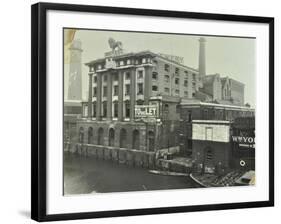 The Lion Brewery, Belvedere Road, Lambeth, London, 1928-null-Framed Photographic Print