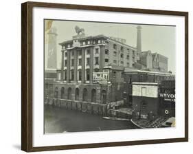 The Lion Brewery, Belvedere Road, Lambeth, London, 1928-null-Framed Photographic Print