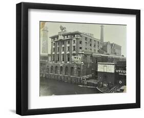 The Lion Brewery, Belvedere Road, Lambeth, London, 1928-null-Framed Photographic Print