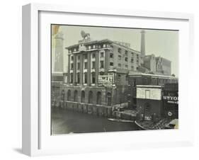 The Lion Brewery, Belvedere Road, Lambeth, London, 1928-null-Framed Photographic Print