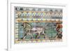 The Lion Frieze from King Darius' Winter Palace at Susa, Iran, 1933-1934-null-Framed Giclee Print