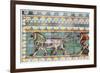 The Lion Frieze from King Darius' Winter Palace at Susa, Iran, 1933-1934-null-Framed Giclee Print