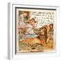 The Lion in Love, Illustration from 'Baby's Own Aesop', Engraved and Printed by Edmund Evans,…-Walter Crane-Framed Giclee Print