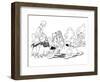 The Lion in Love-Charles Robinson-Framed Premium Giclee Print