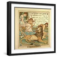 The Lion in Love-null-Framed Giclee Print