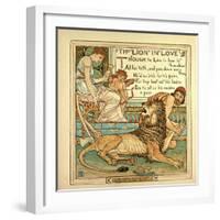 The Lion in Love-null-Framed Giclee Print