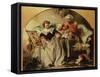 The Lion in Love-Abraham Solomon-Framed Stretched Canvas