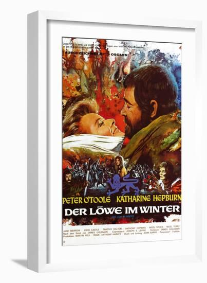 The Lion in Winter, (aka Der Lowe Im Winter), 1968-null-Framed Art Print