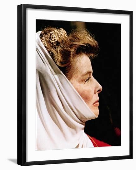 The Lion In Winter, Katharine Hepburn As Eleanor Of Aquitaine, 1968-null-Framed Photo